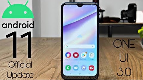 Samsung Galaxy A10s Android 11 ONE UI 3.0 Official Update