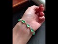 Jade gourd ✨ quiet luxury with blessings#Jadeite #JadeGourd #Gourd #JadeBracelet