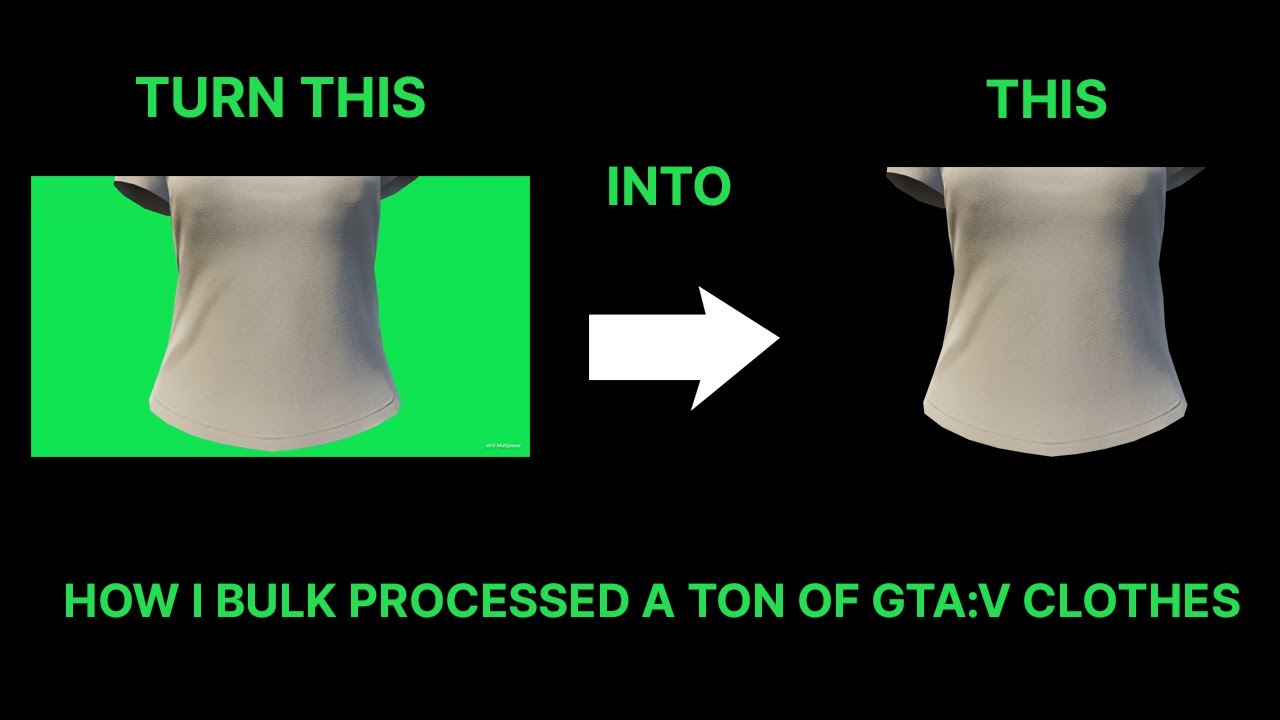 Bulk Image Processing + GTAV