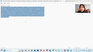 PRAKTIKUM BIOINFORMATIKA KELOMPOK 1A- Translasi DNA to Protein