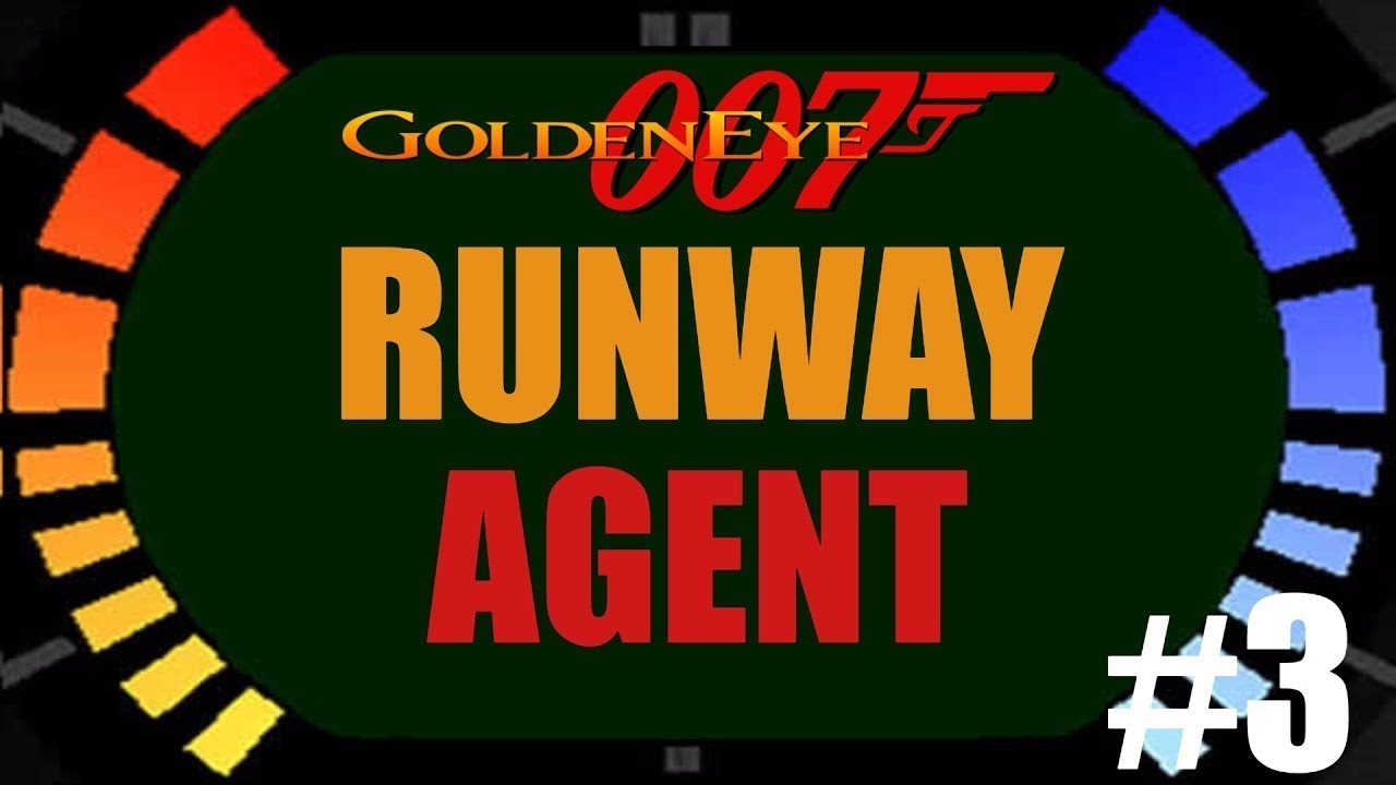 Goldeneye (N64) Part 3 - Runway (Agent) | Doodles Plays Games