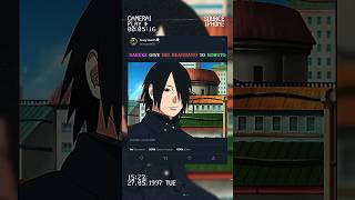 Sasuke Give His Head Band To Boruto...