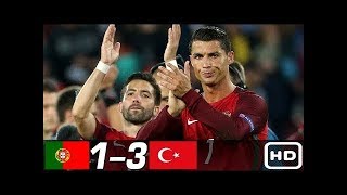 Portekiz 1-3 Türkiye Maç Özeti Tüm Goller