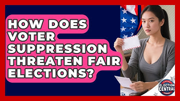 How Does Voter Suppression Threaten Fair Elections? - Election Central Channel