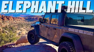 WHAT?! I have to go down the HILL in REVERSE! Elephant Hill, Moab Utah Jeep Badge of Honor Trail