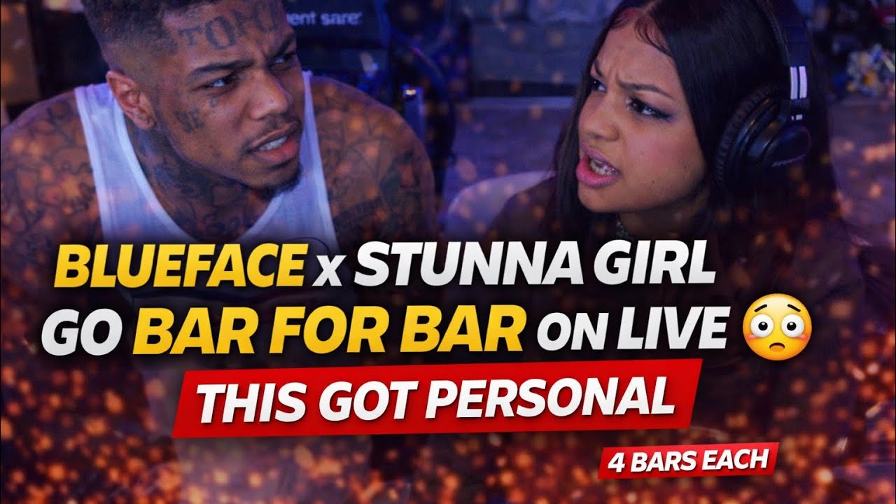 BLUEFACE & STUNNA GIRL MADE A TOXIC SONG LIVE 😳 4 BARS EACH… THIS CRAZY