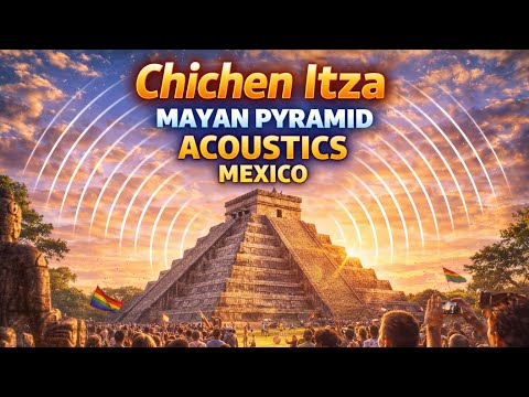Chichen Itza Mayan Pyramid Acoustics, Mexico