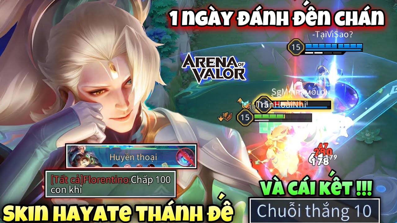 1 Ngày Test Đến Chán Skin Hayate 