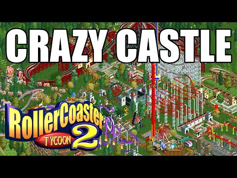 Too Hard to Win? WATCH THIS! - Crazy Castle Playthrough - RollerCoaster Tycoon 2