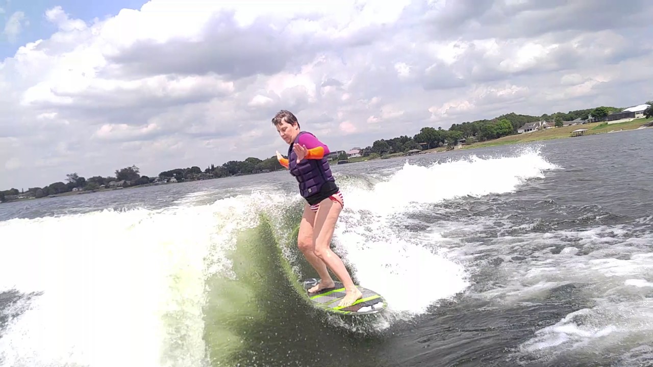 Suzzee wakesurf 4/3  revert on Phase 5 Matrix skim style