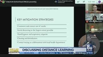 CCSD discusses challenges with distance learning