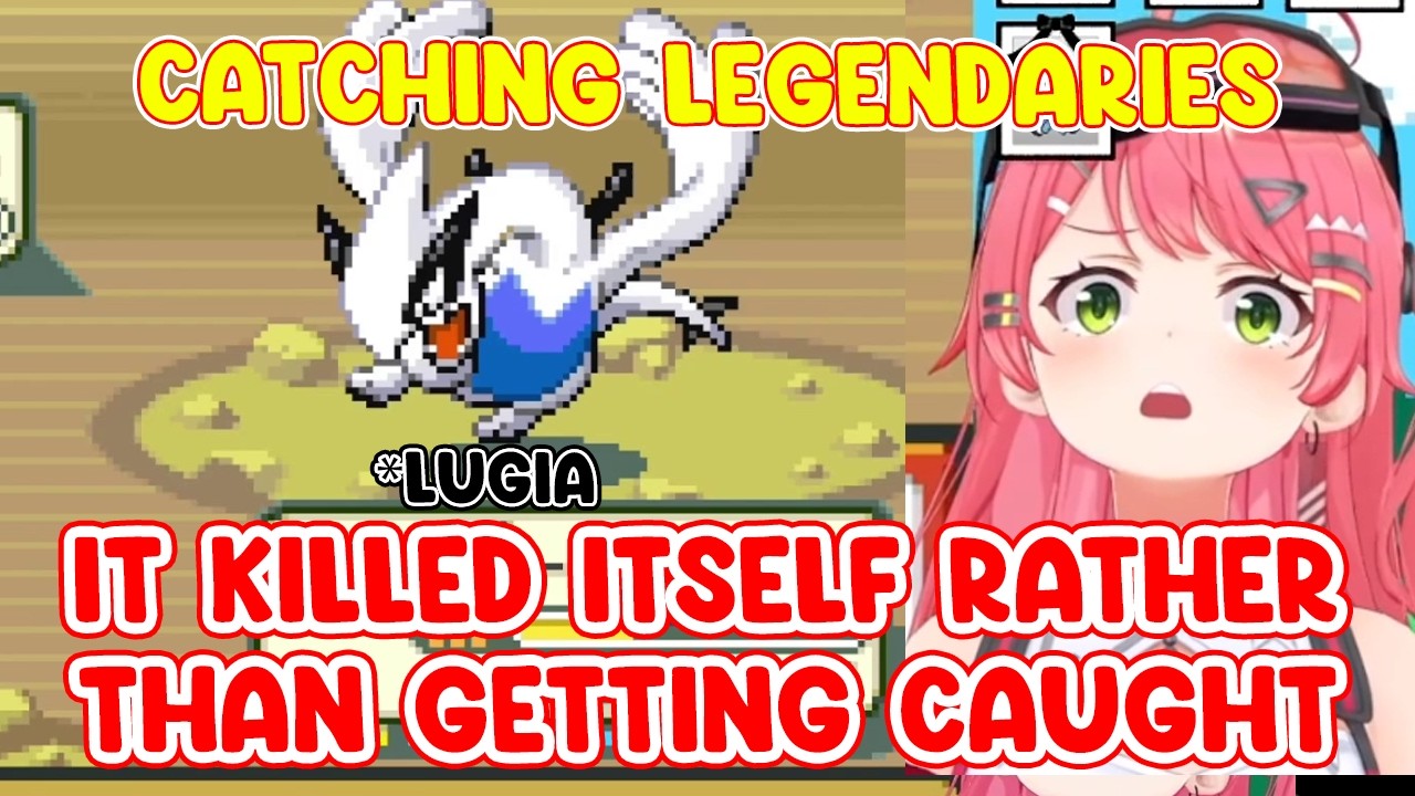 Miko Shocked as Lugia Chooses Death Over Being Caught