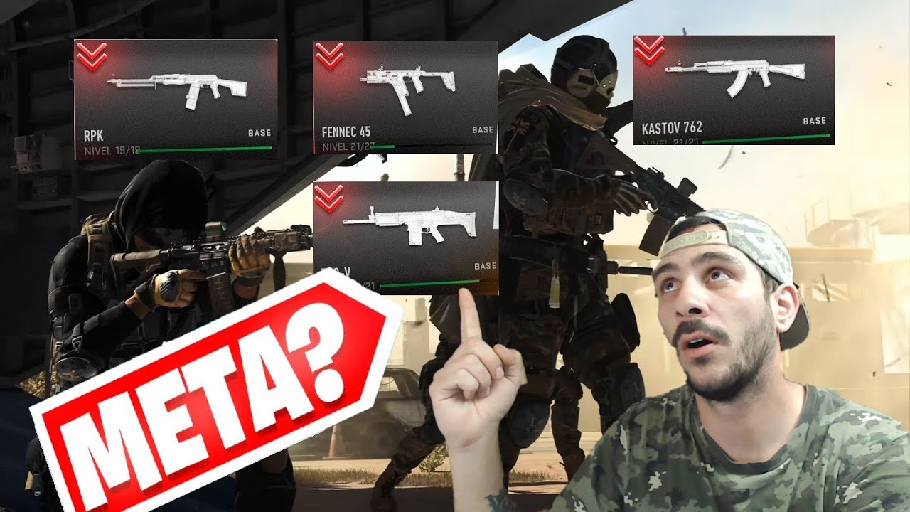 TOP 5 mejores armas para WARZONE 2.0 // META de armas Temporada 3 - YouTube