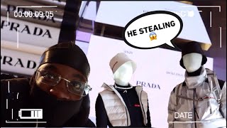 Come SHOPPING with me in the PRADA ‼️| What did I STEAL 🤔