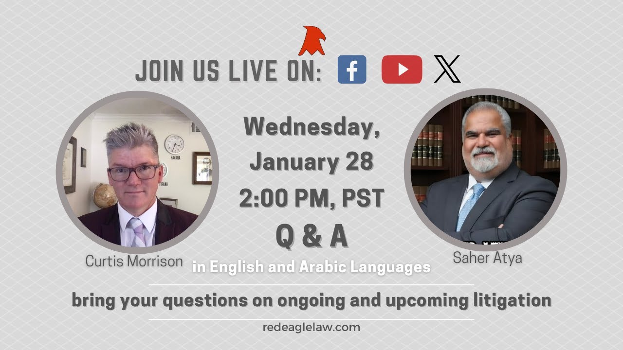 Q & A in Arabic with Saher Atya & Curtis Morrison
