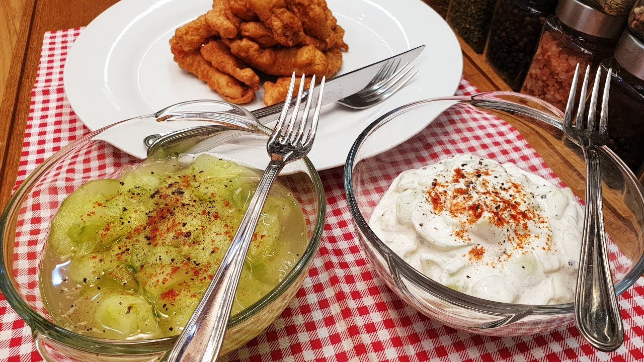 Uborkasaláta tejfölös uborkasaláta @Szoky konyhája