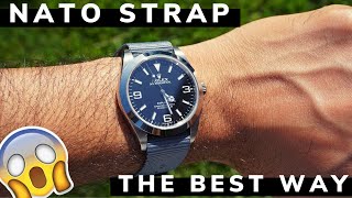 The BEST Way To Wear A Nato Strap l Rolex Explorer 214270