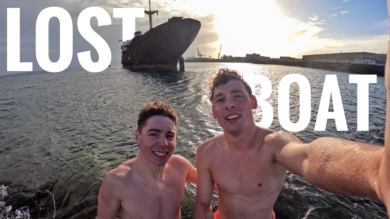 Gekentertes Boot erkundet!