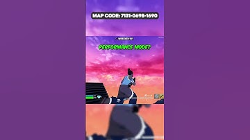 Performance mode x Fortnite (FPS BOOST) ⚡