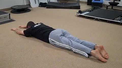 Rolling Patterns - Prone to Supine Upper Body Roll