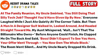 At The Family Reunion, My Uncle Smirked, ‘You Still Doing That Silly Tech... - Best Reddit Stories