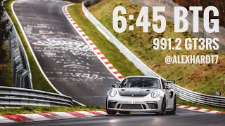 6:45 BTG  One of my fastest laps on the Nordschleife | Porsche 991.2 GT3RS | Alex Hardt