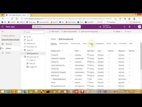 Lesson247 -  Model-driven App OnSave Event Handler - Power Apps 1000 Videos