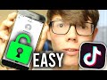 How to unprivate your tiktok account  make tiktok account private to public