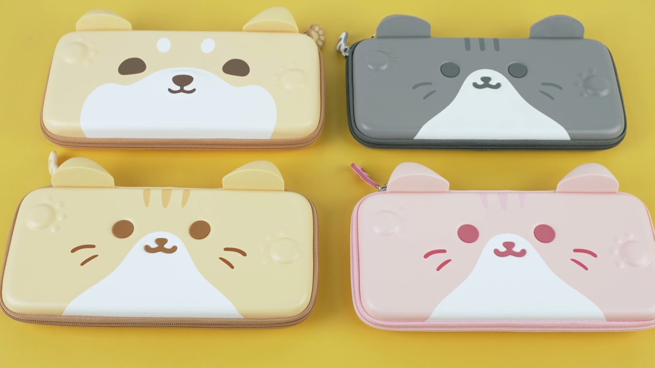 GeekShare Nintendo Switch Cases: Cat n Dog Series - YouTube