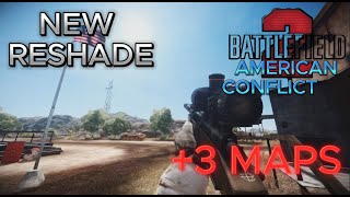 New Shader  3 maps! Battlefield 2 [American Conflict] modification