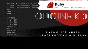 Kurs programowania w Ruby - Zapowiedź