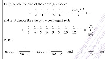 IIT JAM - 2022 | Paper solution | Infinite series | convergent series | Real analysis