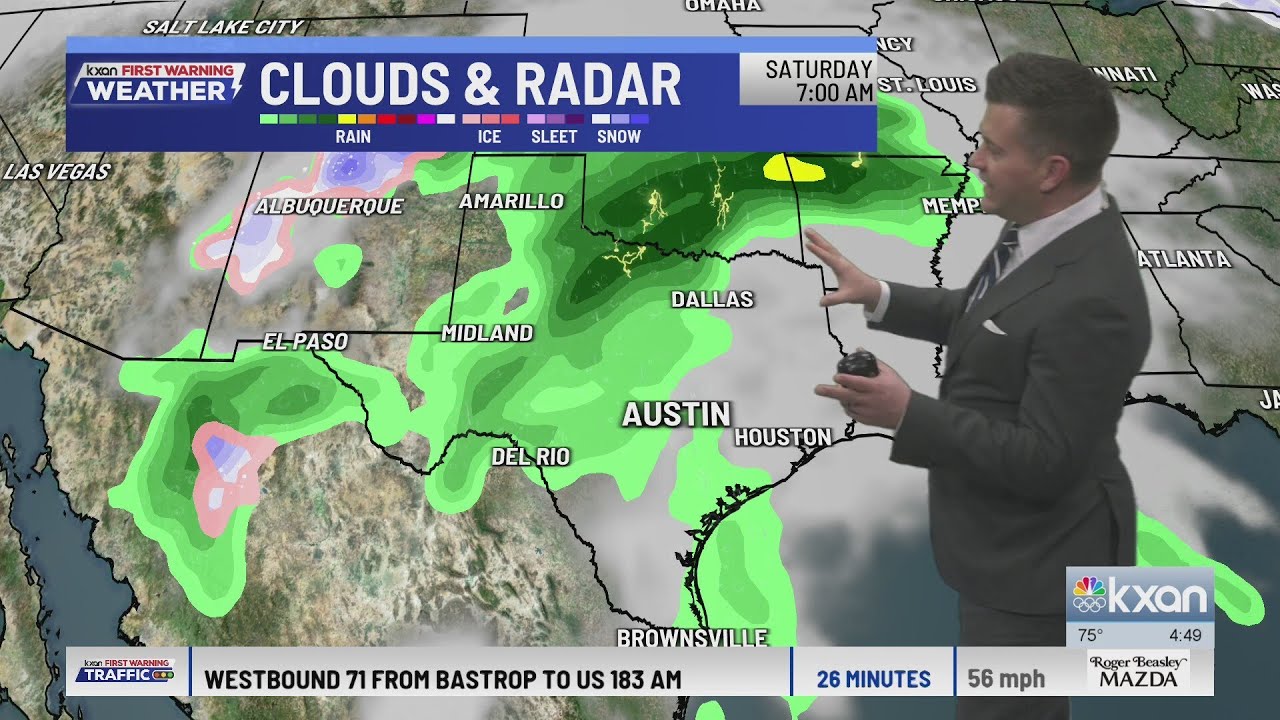 Warmer days before a damp Saturday in Central Texas | KXAN Forecast (Feb. 11)