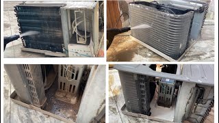 Hitachi window ac service ! window ac service