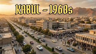 Life in Kabul 1960s – Before the War (AI Reconstruction)