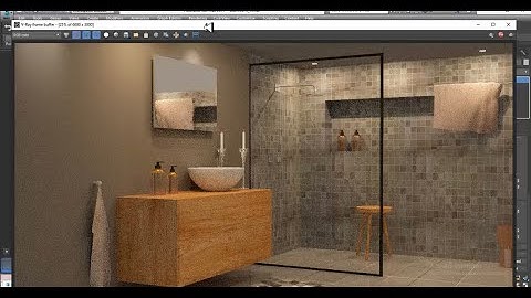 3DsMax Tutorials, Tutorial on 3D Modeling, Texturing & Lighting a  Luxury Bathroom in 3dsmax  Part 7