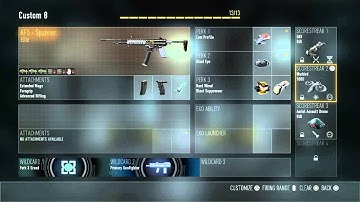 Best KF5 Class Setup| Advanced Warfare