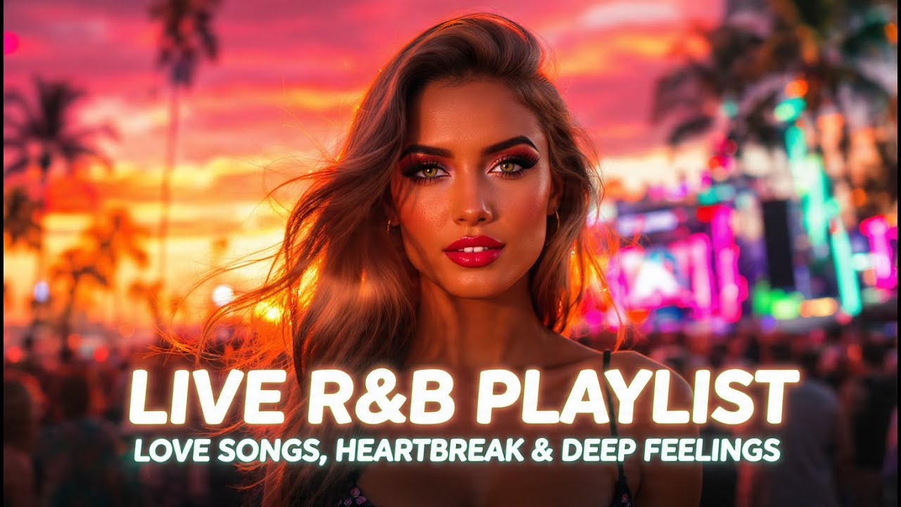 LIVE R&B Playlist — Love Songs, Heartbreak & Deep Feelings