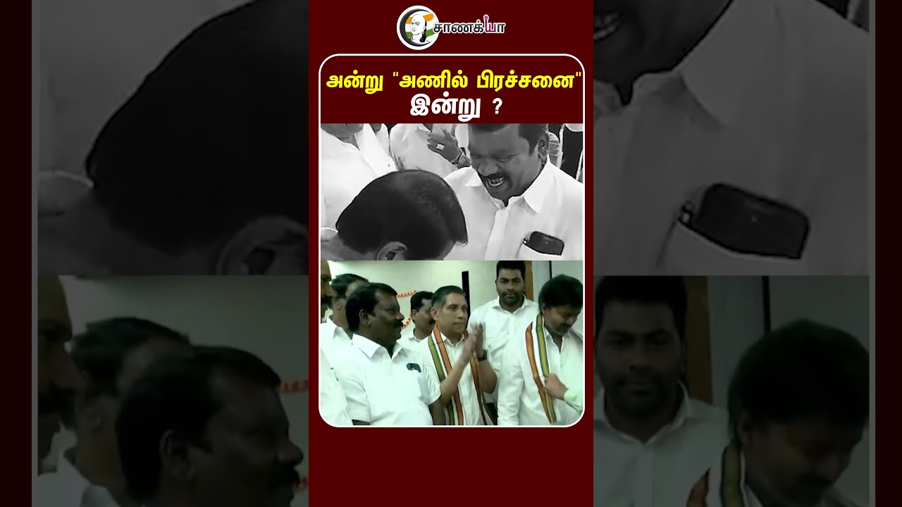 ⁣அன்று "அணில் பிரச்சனை", இன்று? | #shorts | #chanakyaa
