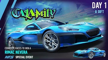 Rimac Nevera ( Calamity ) Day 1 | Need For Speed: No Limits