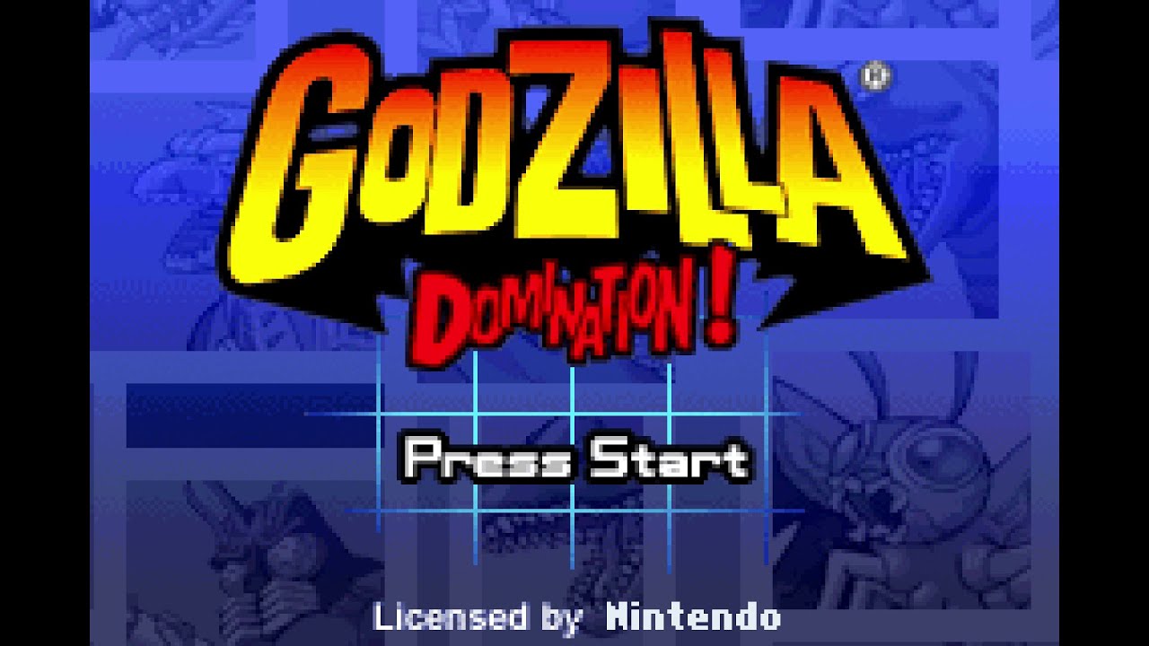 Godzilla: Domination! (ゴジラ怪獣大乱闘アドバンス). [GBA]. 1LC