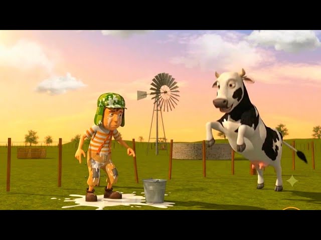 ¡Se le cayó la leche al Chavo! 👦🍼 ¡La Vaca Lola no para de saltar! 🐮🤪