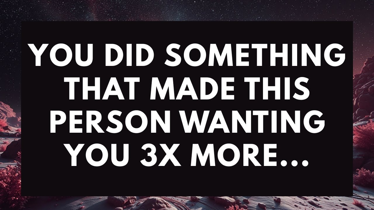 🔮❤️ You Did Something That Made This Person Wanting You 3x More... | Messages From The Angels