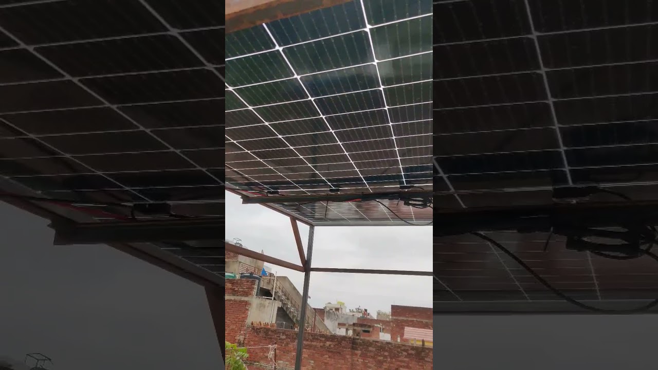 540W Bifacial Waaree Panel