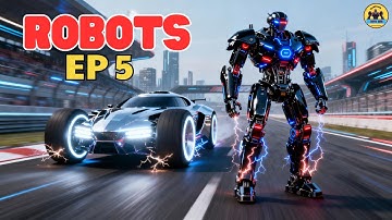 Transforming Robot Cars & Machines – 3D Animation Fun for Kids 🤖🚗 | Episode 5