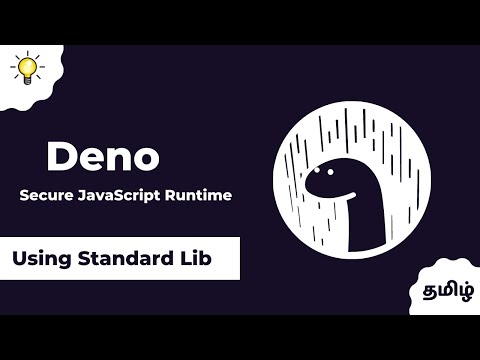 #10 Deno Standard Library | Deno in Tamil - QuickStart Tutorial | Theory Or Practical