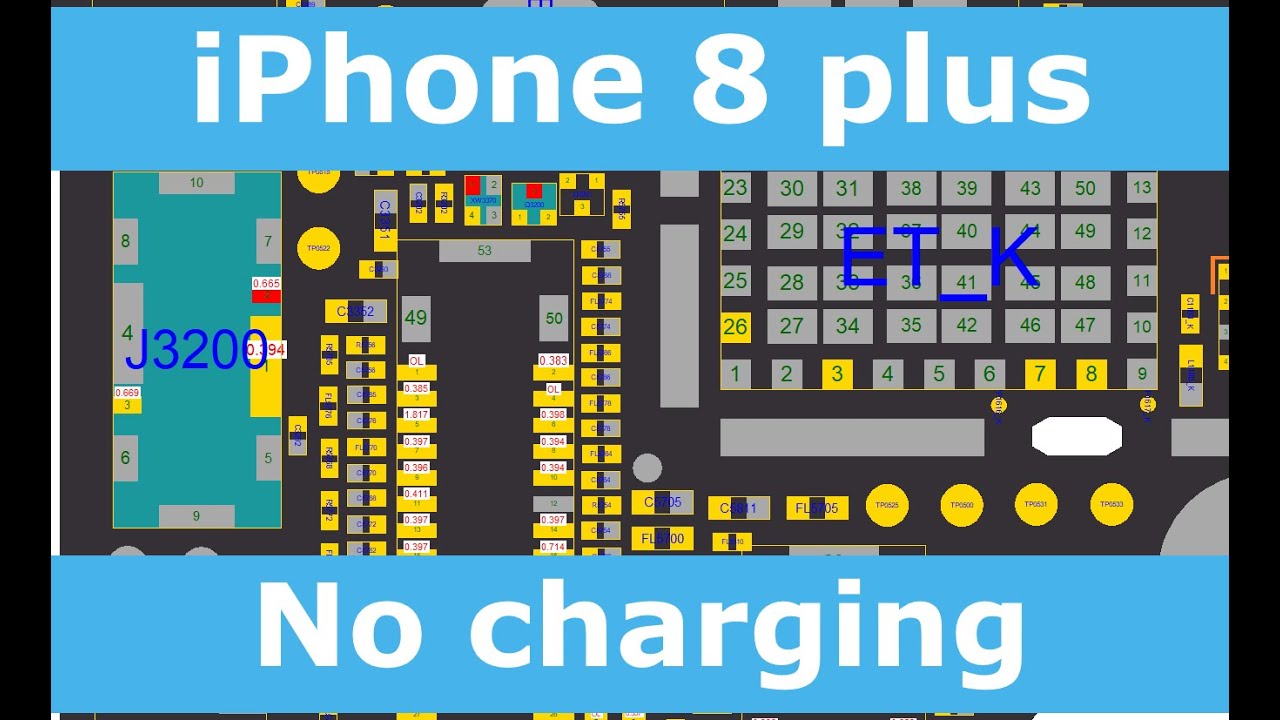 iPhone 8 Plus not charging, no battery percentage, connector