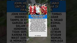 John Herdman Pasang Janji untuk Timnas Indonesia di FIFA ASEAN Cup 2026 #shorts #timnasindonesia