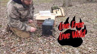 Reviewing the cheapest hot tent stove on Amazon #livefreelivewild #hottent