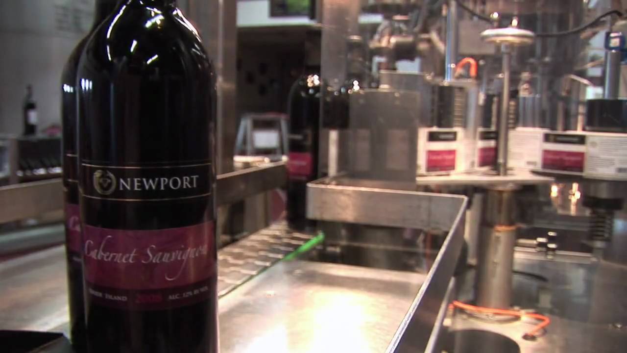 Newport Vineyards Bottling YouTube